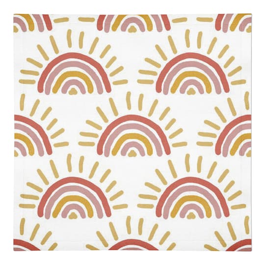 Sun Print Cotton Twill Napkin